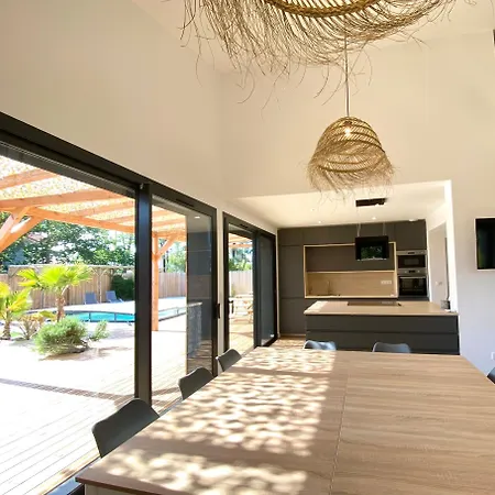 Villa Pins&spa Piscine Jacuzzi Petanque Ping-pong Andernos-les-Bains
